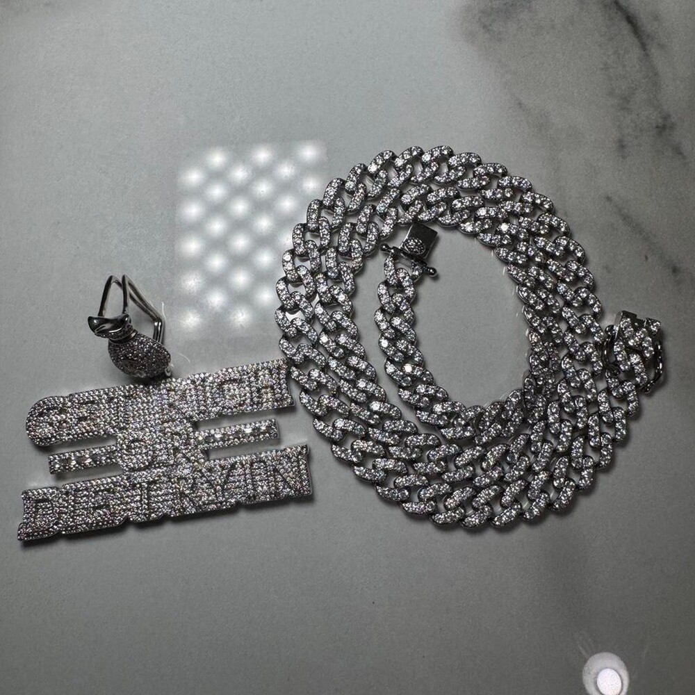 TGet Rich Or Die tryin cuban link chain 20inch